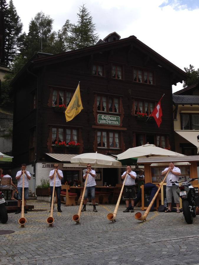 Gasthaus Zum Sternen Andermatt Exteriör bild